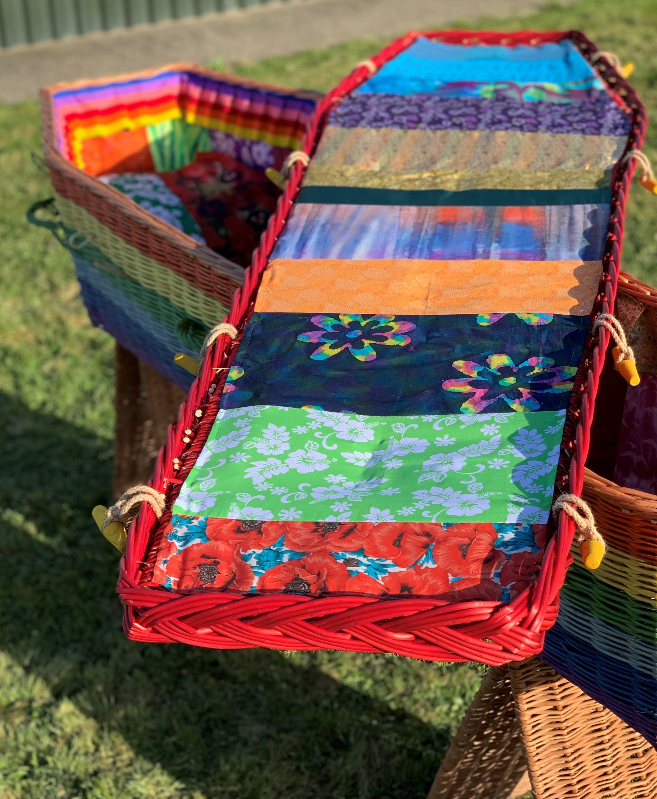 Coffin lining